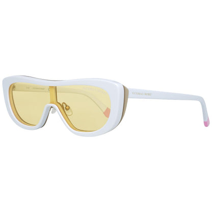 Victoria's Secret Weiße Sonnenbrille aus Kunststoff