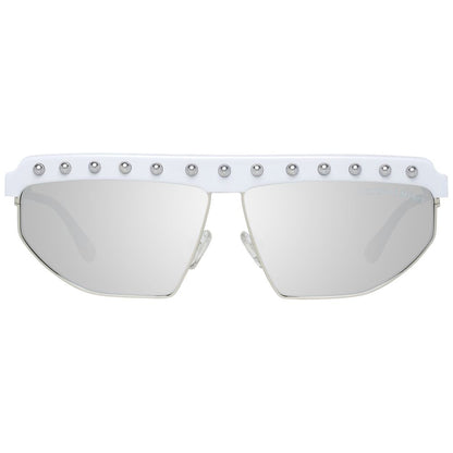Victoria's Secret Weiße Sonnenbrille aus Metall