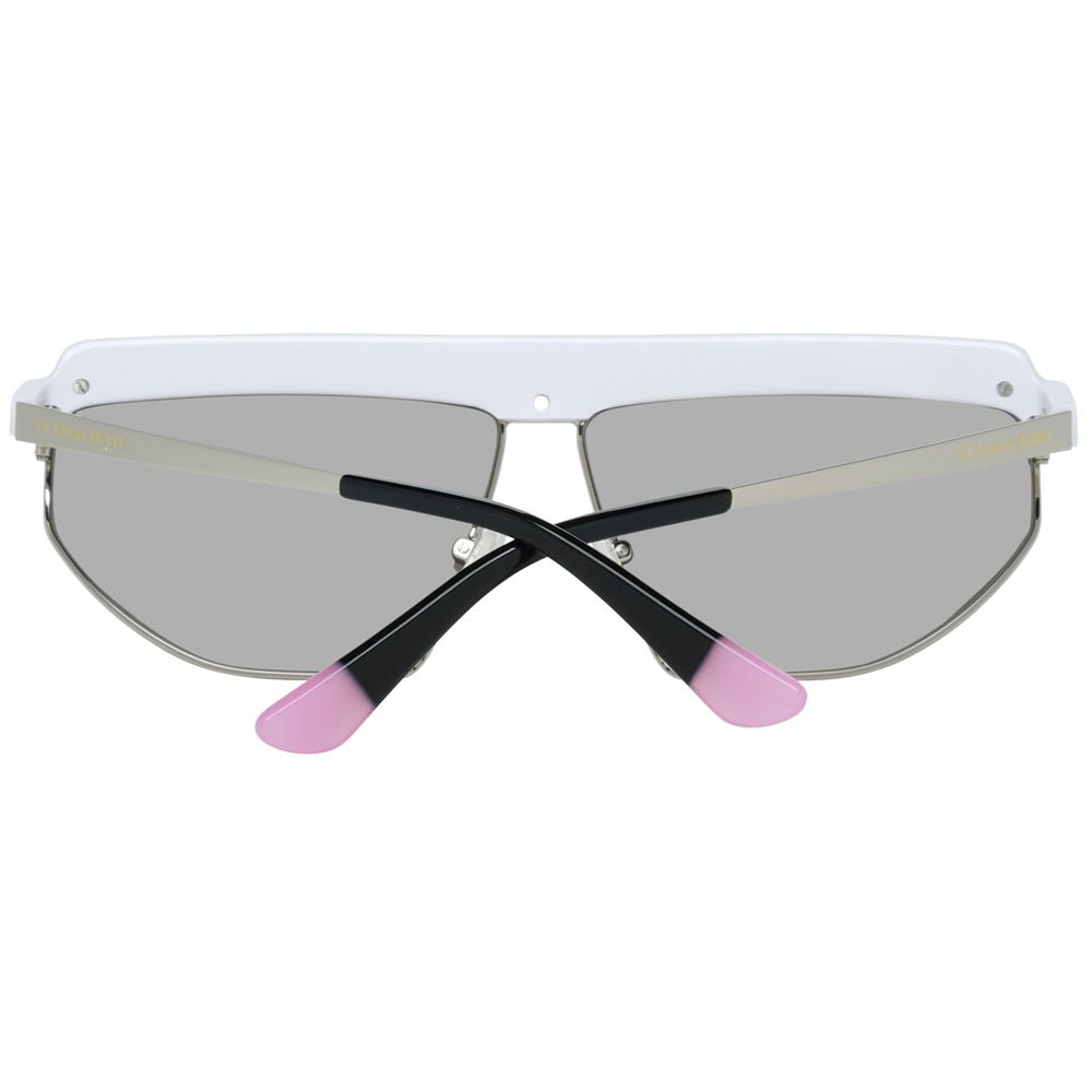 Victoria's Secret Weiße Sonnenbrille aus Metall