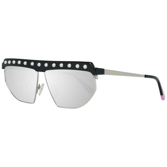 Victoria's Secret Schwarze Sonnenbrille aus Metall