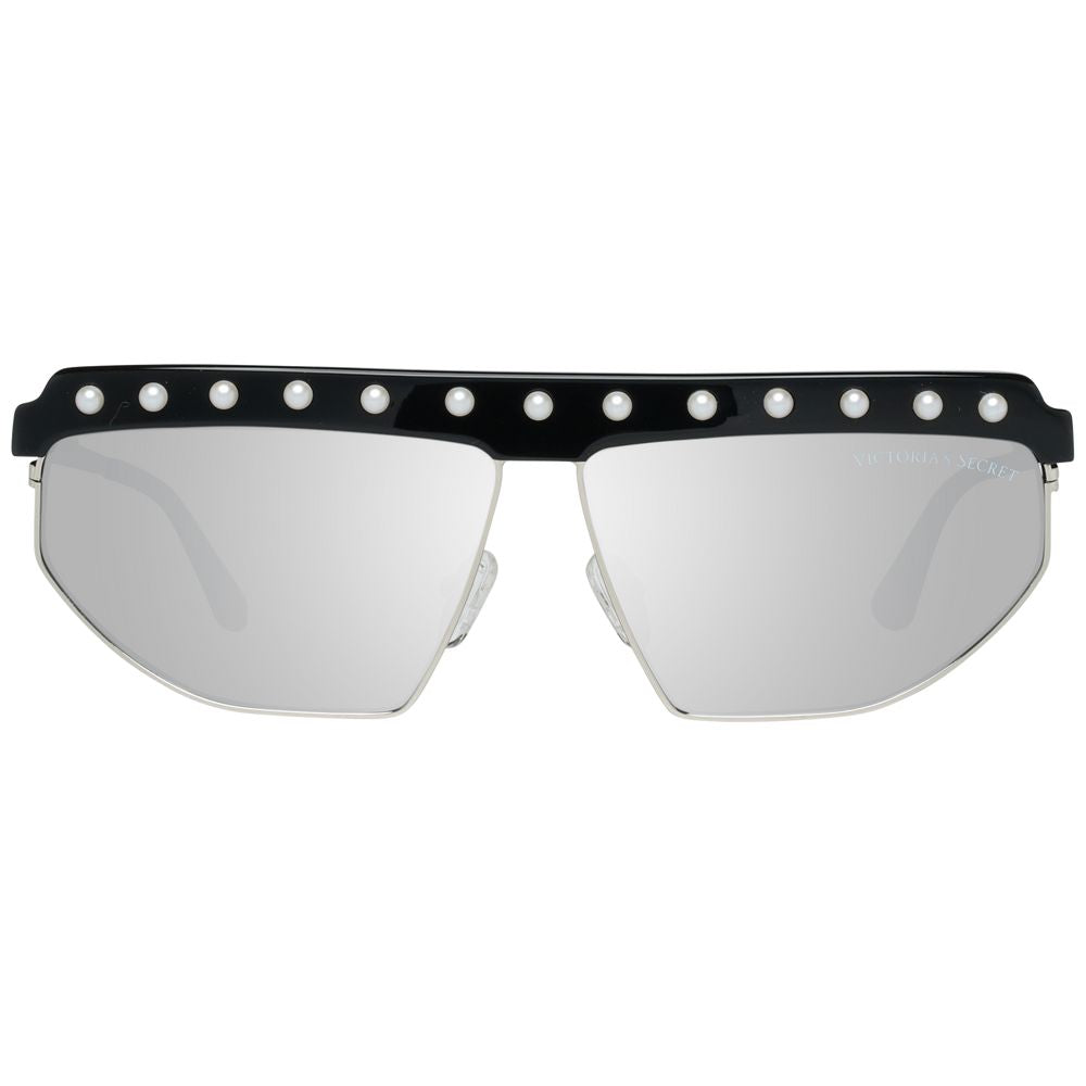 Victoria's Secret Schwarze Sonnenbrille aus Metall