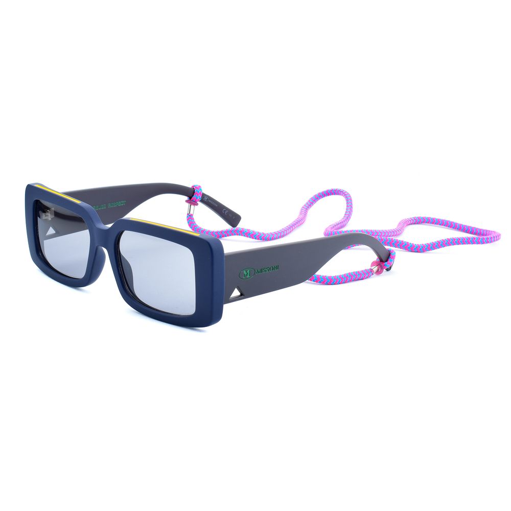 M Missoni Sonnenbrille aus blauem Harz