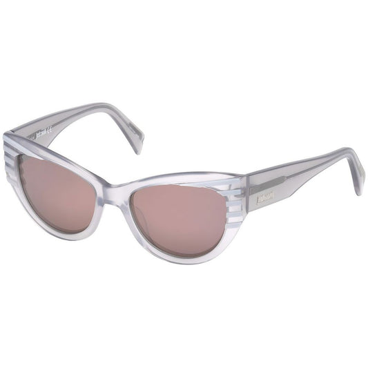Just Cavalli Graue Sonnenbrille aus Kunststoff