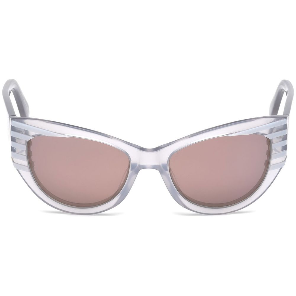 Just Cavalli Graue Sonnenbrille aus Kunststoff