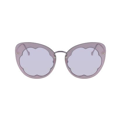 Salvatore Ferragamo Sonnenbrille aus mehrfarbigem Metall