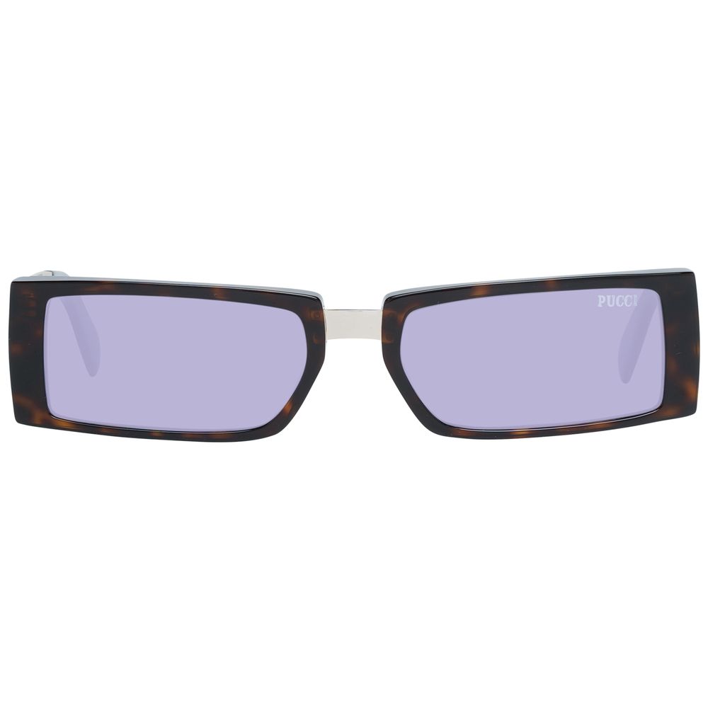 Emilio Pucci Braune Sonnenbrille aus Kunststoff