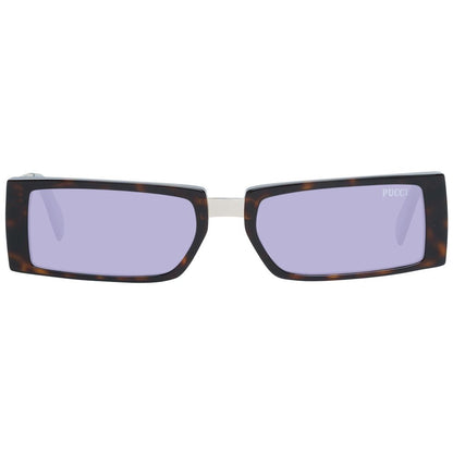 Emilio Pucci Braune Sonnenbrille aus Kunststoff