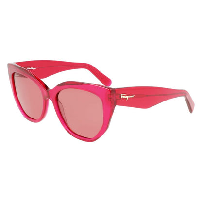 Ferragamo Sonnenbrille aus mehrfarbigem Acetat