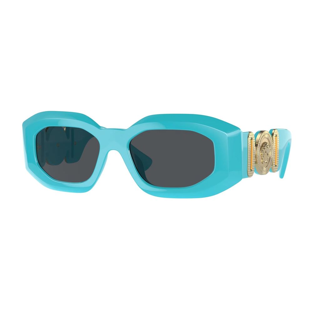 Versace Blaue Sonnenbrille aus Acetat