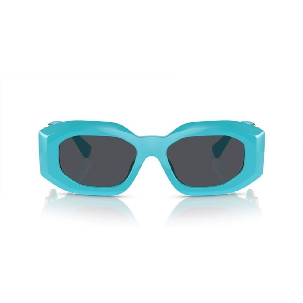 Versace Blaue Sonnenbrille aus Acetat