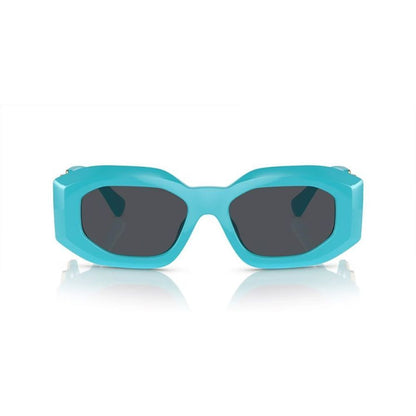 Versace Blaue Sonnenbrille aus Acetat