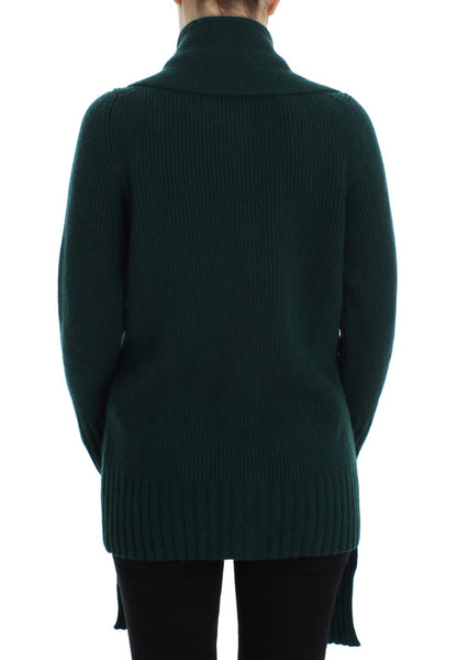 Dolce & Gabbana Grüner Strick-Cardigan aus Kaschmir