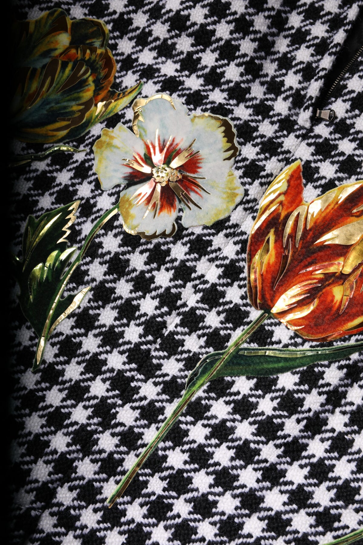 Dolce & Gabbana Mehrfarbiger High-Waist Bleistiftrock mit Blumenprint