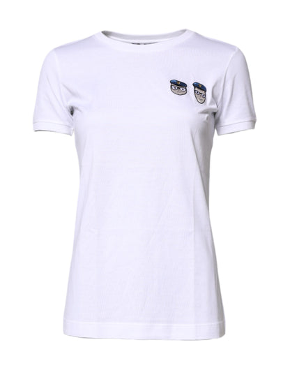 Dolce & Gabbana Weißes #DGFamily Baumwoll-T-Shirt