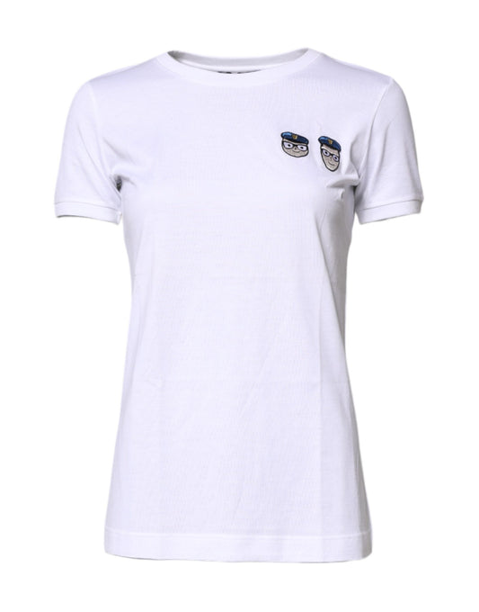 Dolce & Gabbana Weißes #DGFamily Baumwoll-T-Shirt