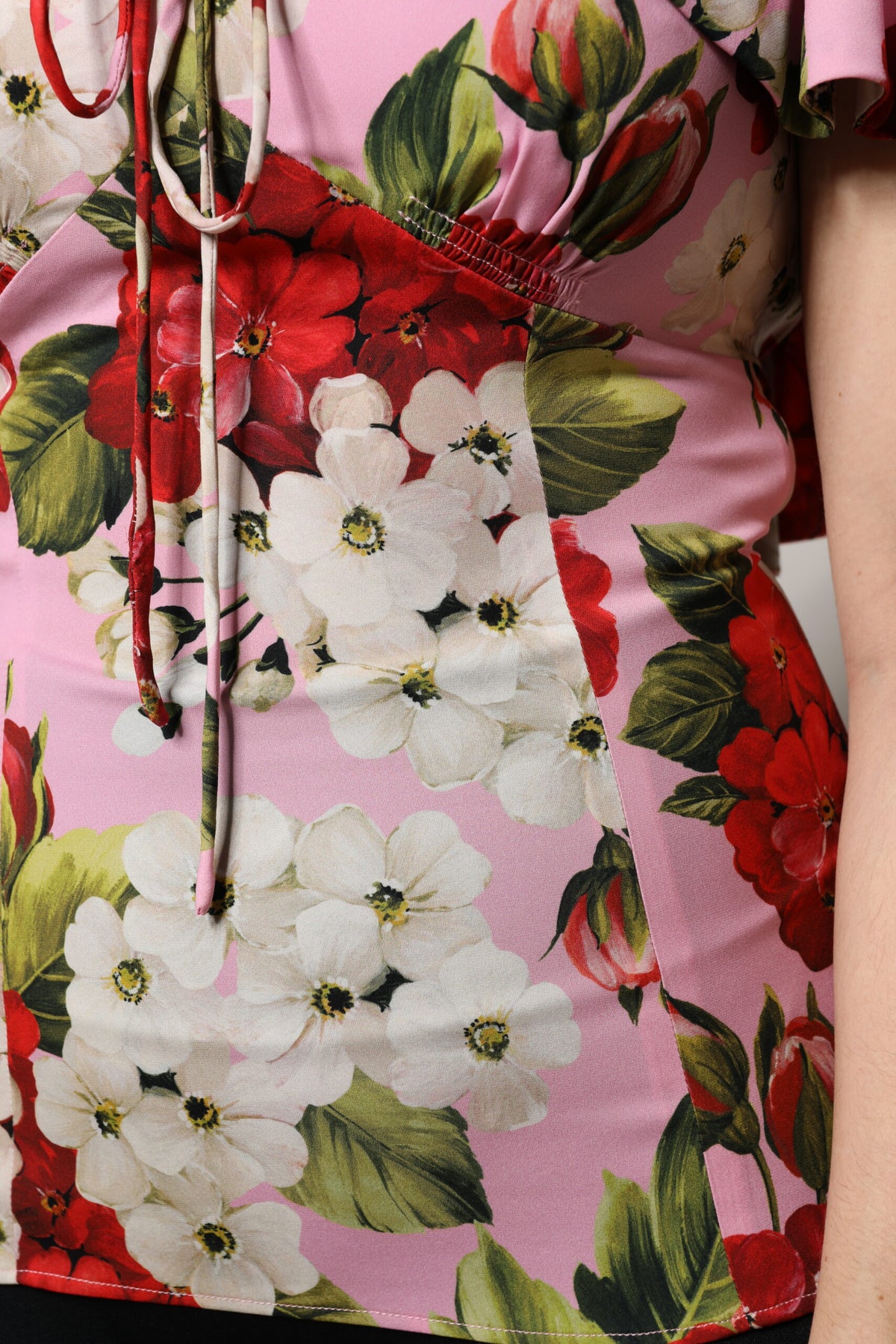 Dolce & Gabbana Pink Silk Shirt