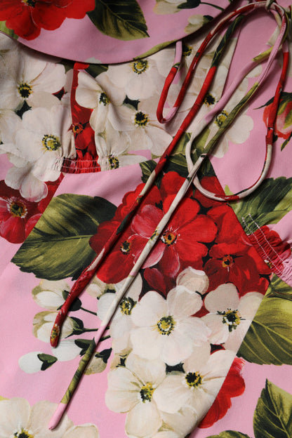 Dolce & Gabbana Pink Silk Shirt