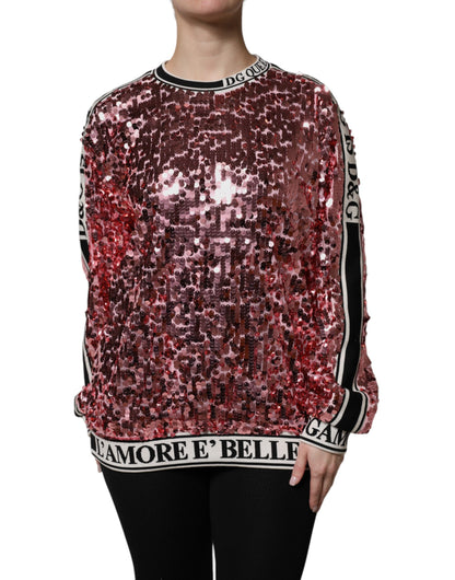 Dolce & Gabbana Maglione – colore Rosa – Poliestere