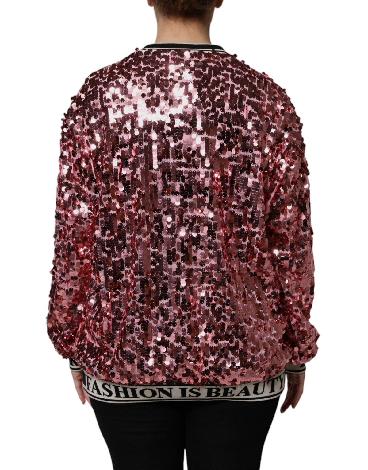 Dolce & Gabbana Maglione – colore Rosa – Poliestere