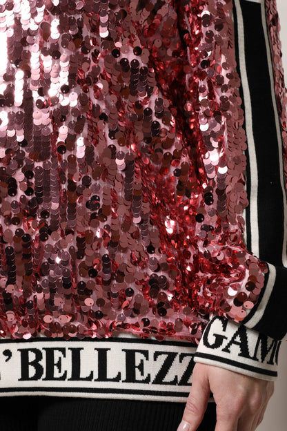 Dolce & Gabbana Maglione – colore Rosa – Poliestere