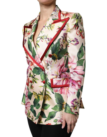 Dolce & Gabbana Multicolor Silk Jacket