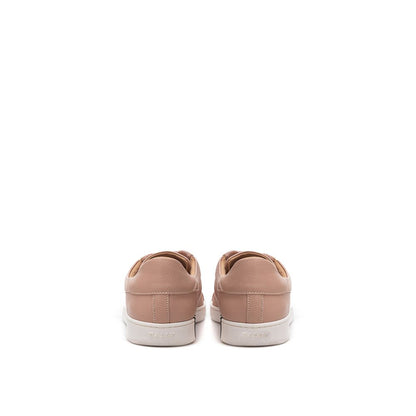 Bally Pinke Leder Low-Top-Sneaker