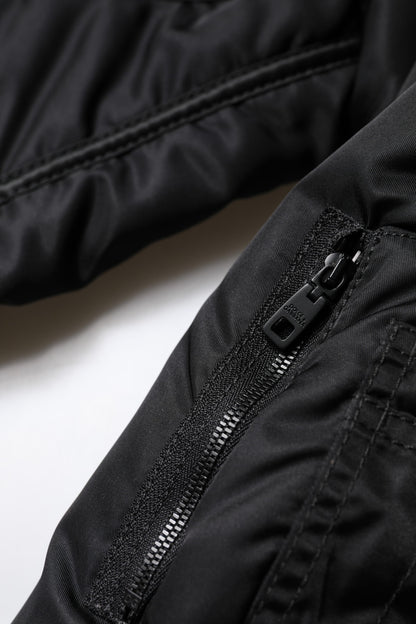 Dolce & Gabbana Giacca nera in poliammide