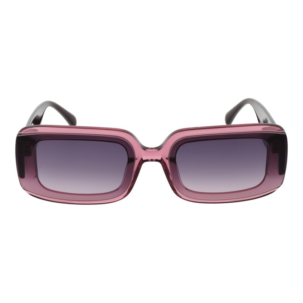 Maje Sonnenbrille aus rosa Azetat