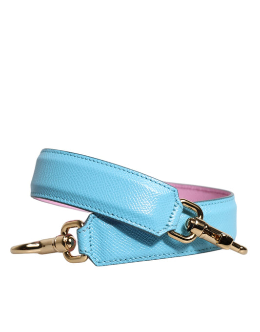 Dolce & Gabbana Tracolla in Pelle Rosa e Blu