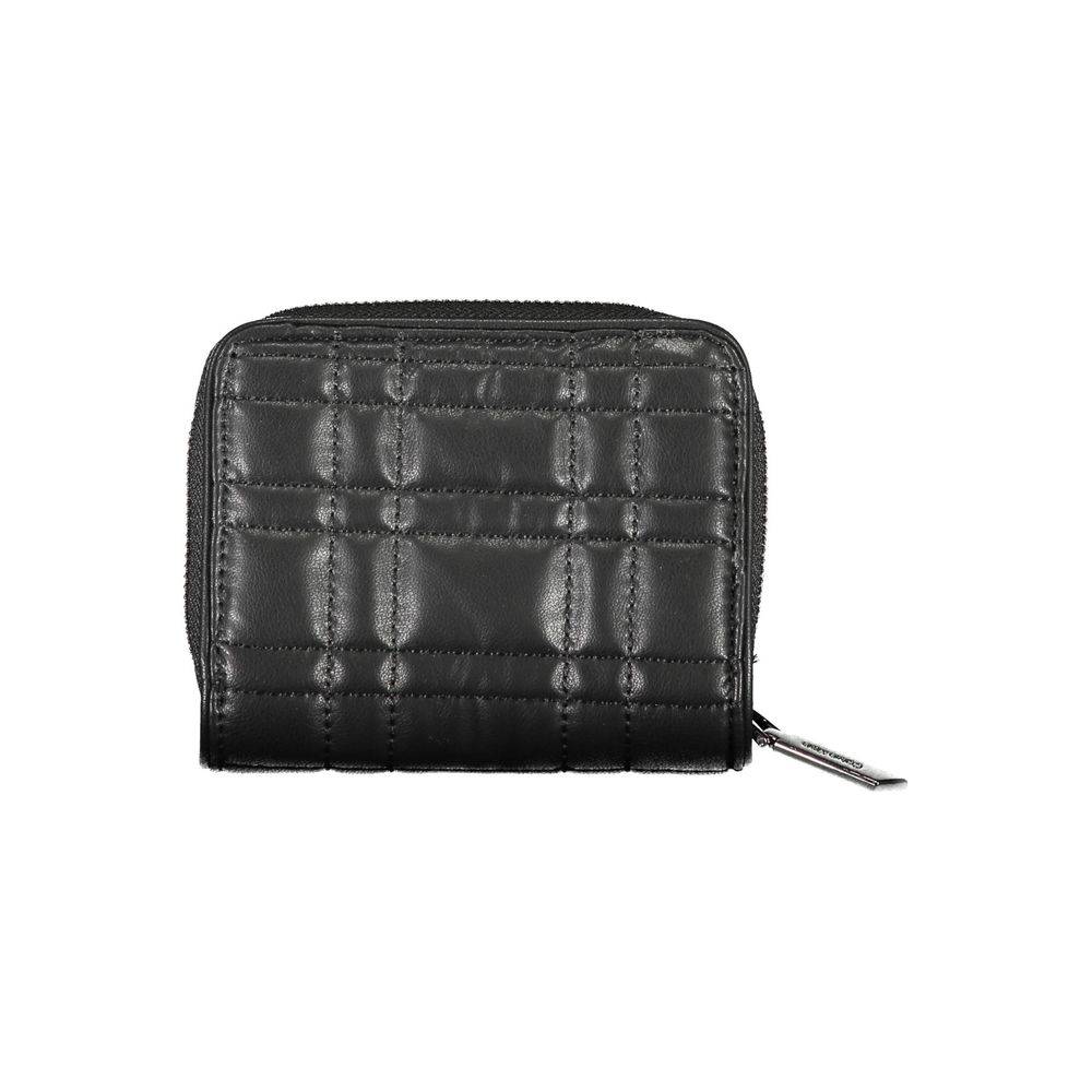 Calvin Klein Schwarzes Polyester Portemonnaie
