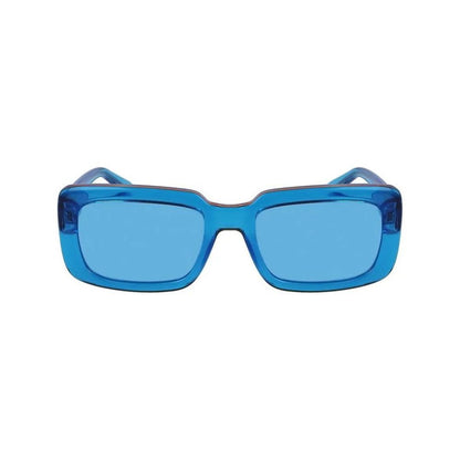 Karl Lagerfeld Sonnenbrille mit blauen Einsätzen