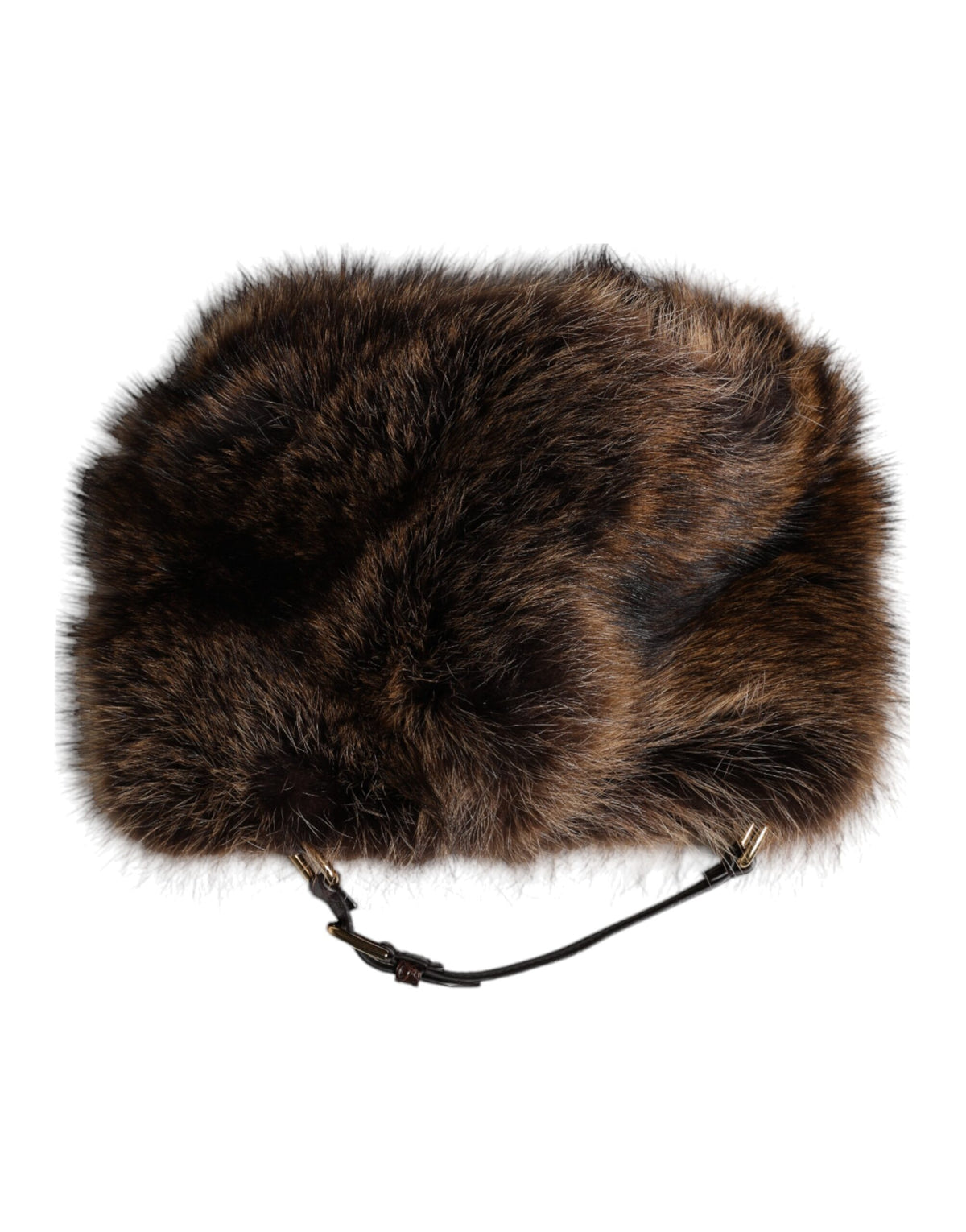 Dolce & Gabbana Brown Fur Bucket Hat
