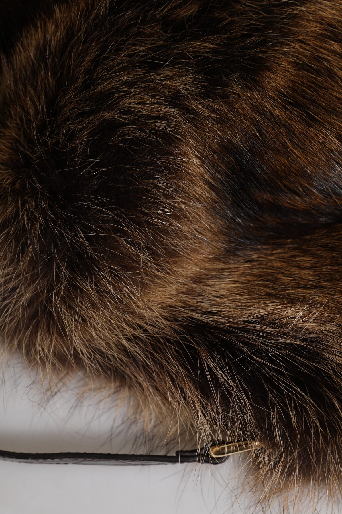 Dolce & Gabbana Brown Fur Bucket Hat