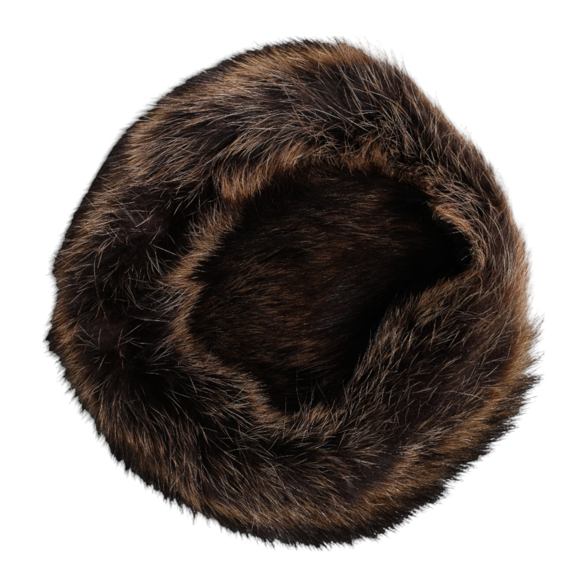 Dolce & Gabbana Brown Fur Bucket Hat