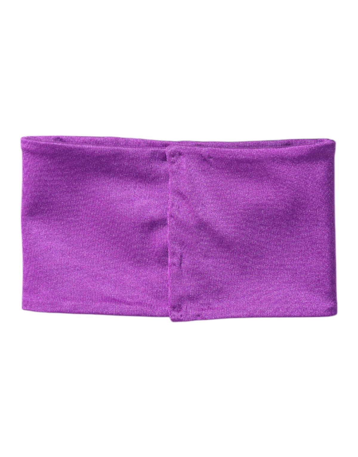 Dolce & Gabbana Scaldacollo viola in nylon stretch