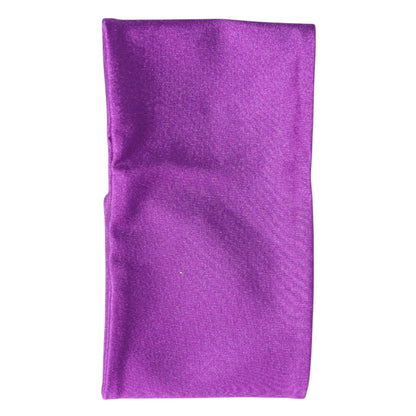 Dolce & Gabbana Lila Nylon Stretch Damen Halswärmer Schal