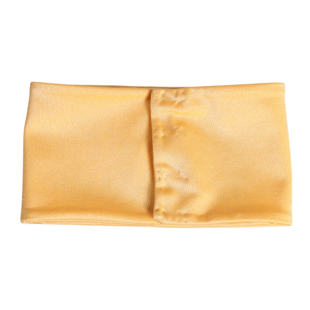 Dolce & Gabbana Scaldacollo giallo in nylon stretch