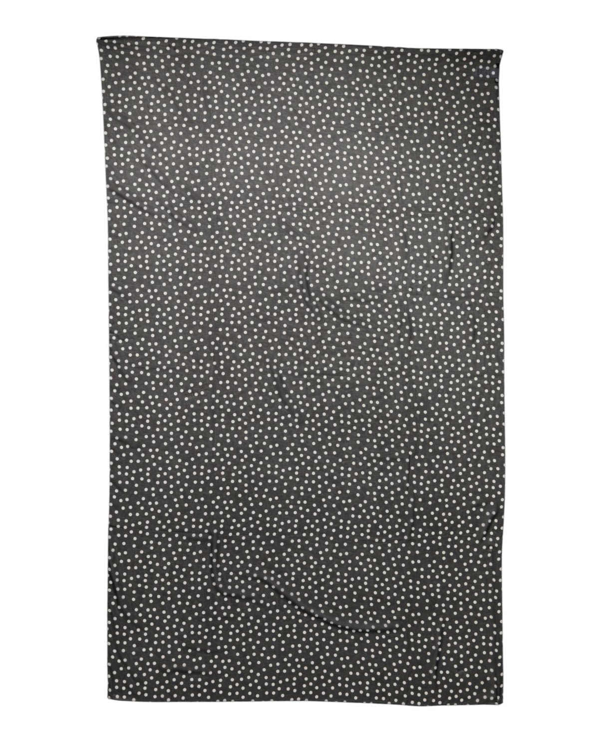 Dolce & Gabbana Schwarz-weißer Polka-Dot-Schal 120 × 200 cm