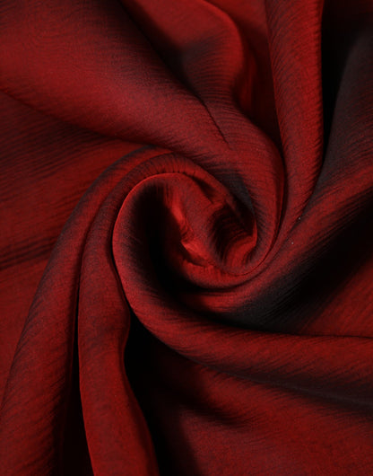Dolce & Gabbana Roter Seidenschal Rechteck Damen Wickelschal