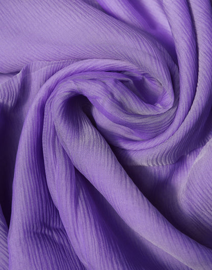Dolce & Gabbana Purple Silk Scarf Rectangular Wrap Scarf