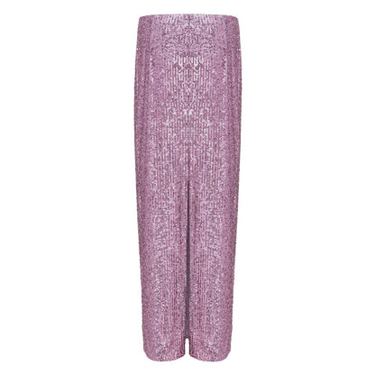 Tom Ford Langer Rock aus rosa Polyester