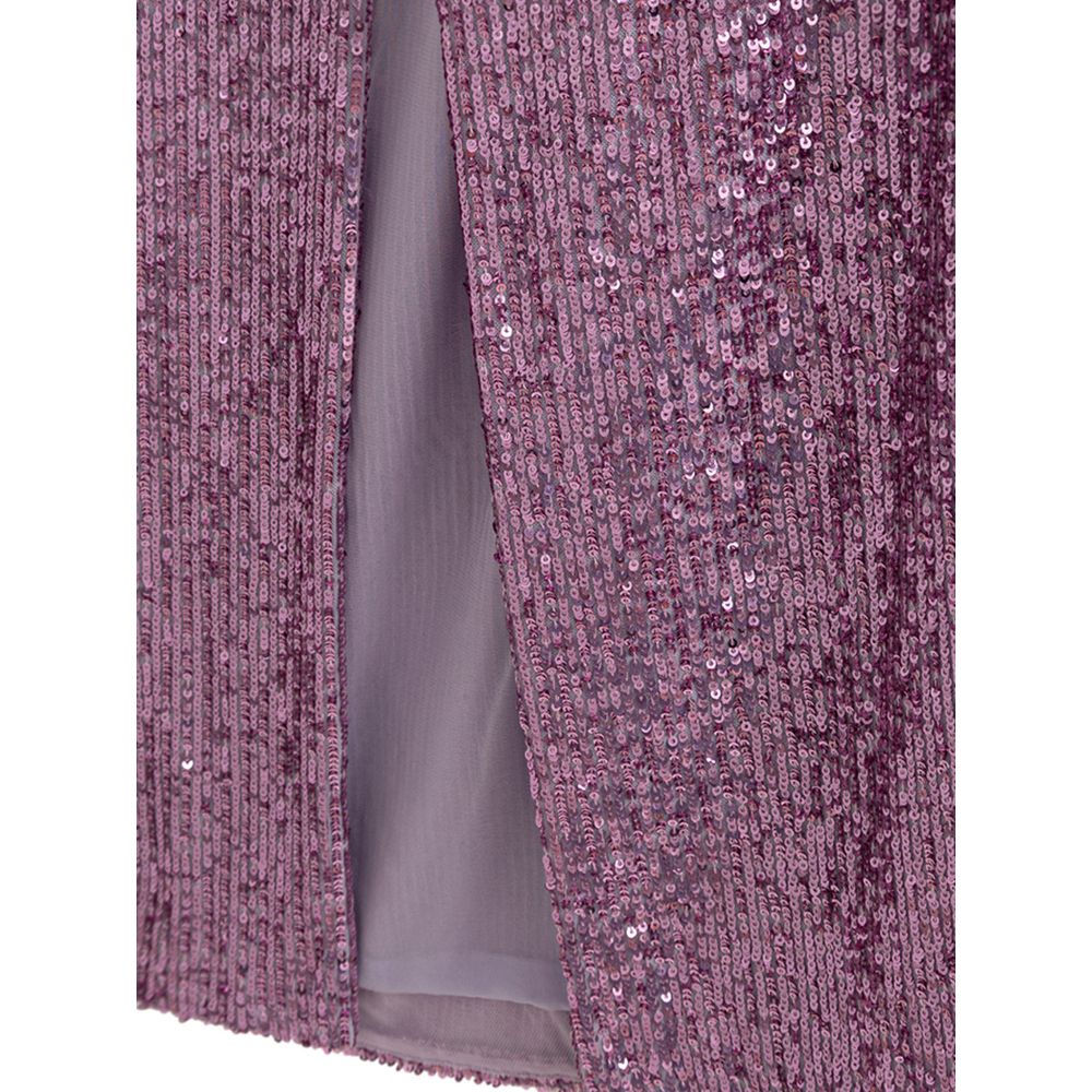 Tom Ford Langer Rock aus rosa Polyester