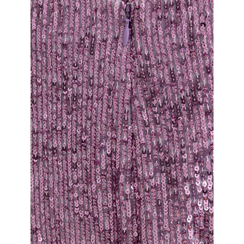 Tom Ford Langer Rock aus rosa Polyester