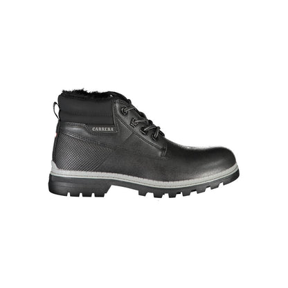 Carrera Schwarzer Polyester Damenstiefel