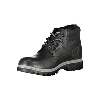 Carrera Schwarzer Polyester Damenstiefel