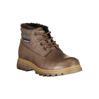 Carrera Brauner Polyester Damenstiefel