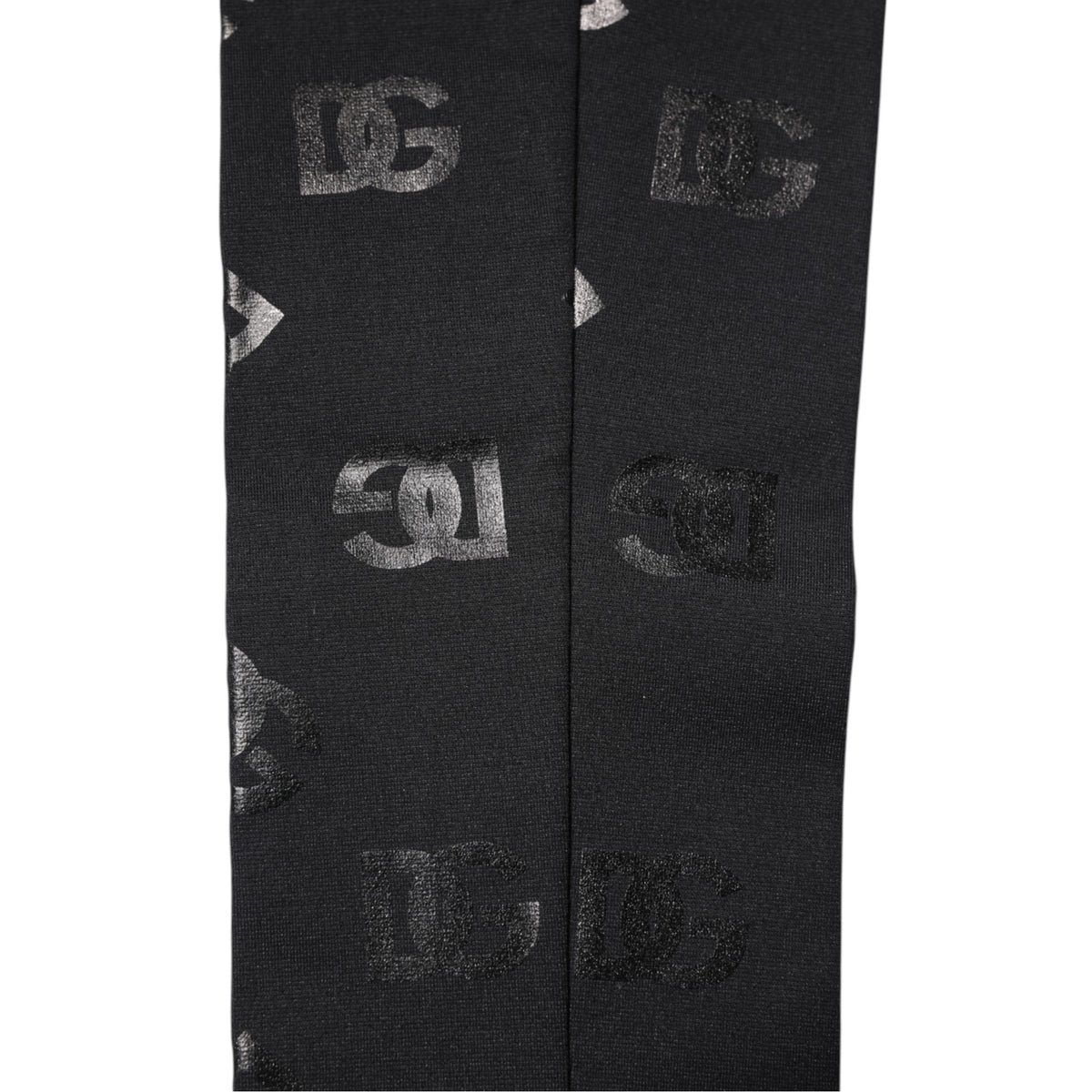 Dolce & Gabbana Guanti con logo, colore nero, in lana vergine e cashmere