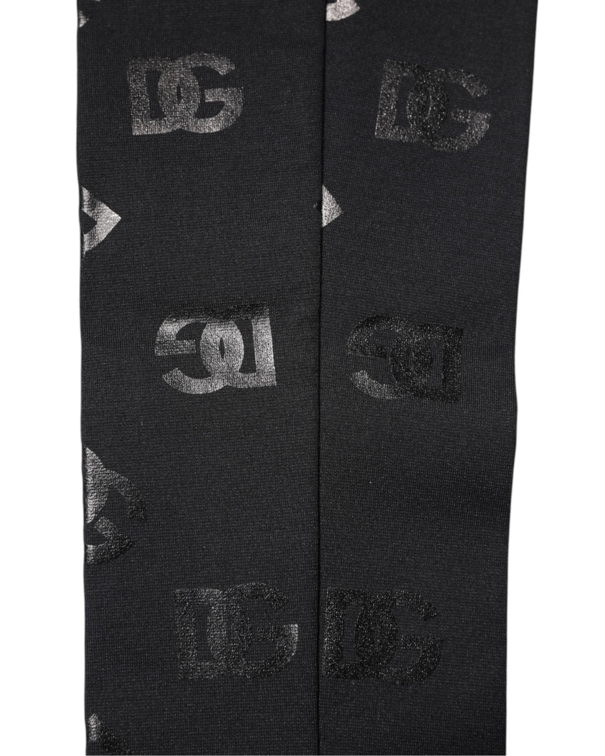 Dolce & Gabbana Guanti con logo, colore nero, in lana vergine e cashmere