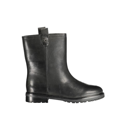Ralph Lauren Schwarze Stiefeletten aus Polyester