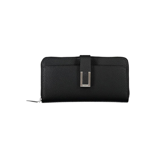 Calvin Klein Nero Damen Geldbörse aus Polyurethan